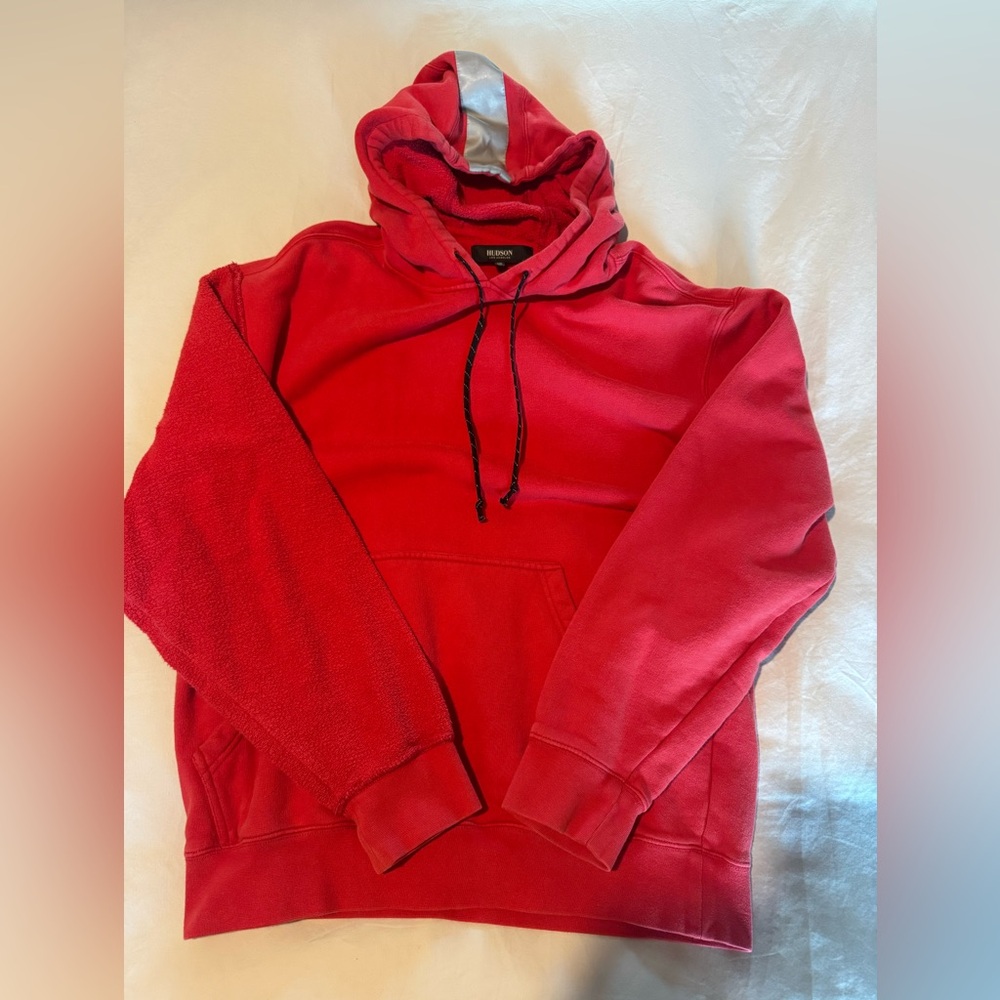 HUSON Men’s Red Hoodie